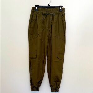 Rewash Women's Olive Joggers Size M
